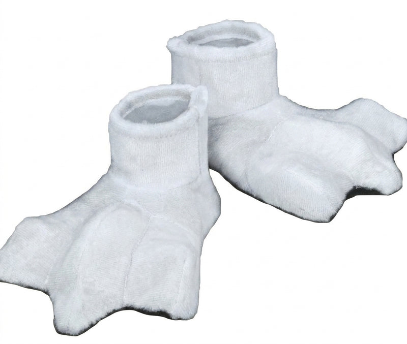 White Duck Feet - plush mascot costume accessory | The Mascot Store