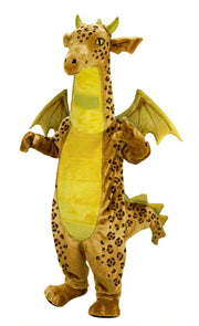 Fantasy Dragon Mascot Costume (Thermolite) - Short fur / Leopard mascot costume