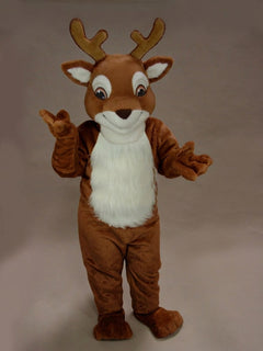 Fawn Baby Deer Mascot - Medium fur / Brown mascot costume