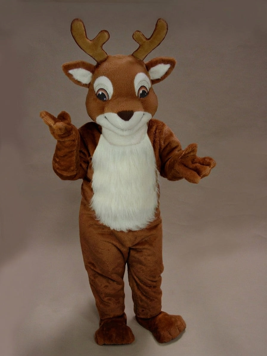 Fawn Baby Deer Mascot - Medium fur / Brown mascot costume