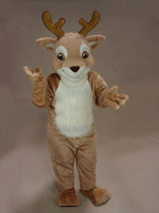 Fawn Baby Deer Mascot - Short fur / Light Brown mascot costume
