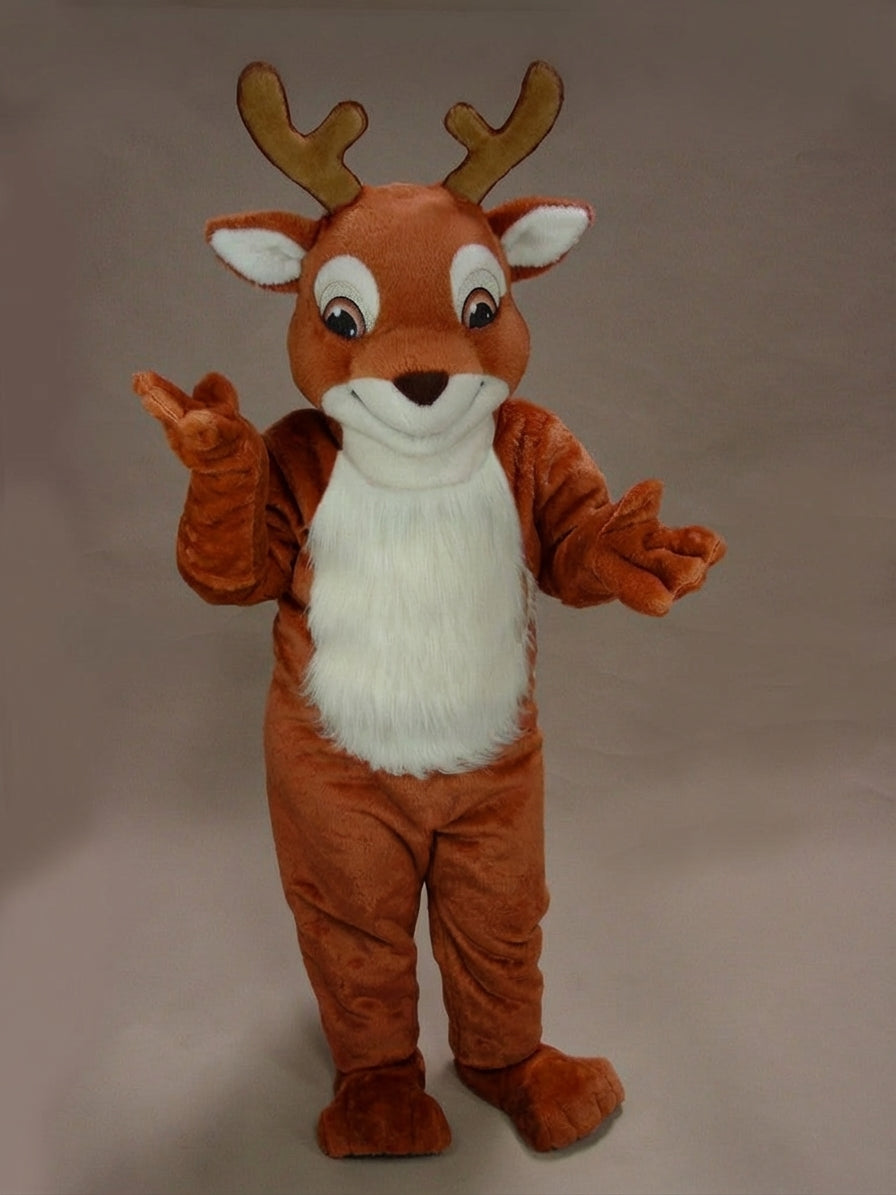 Fawn Baby Deer Mascot - Short fur / Rust mascot costume