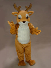 Fawn Baby Deer Mascot - Short fur / Tan mascot costume