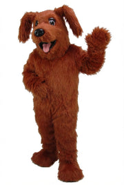 Fido Dog Mascot - Long fur / Rust mascot costume