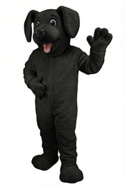 Fido Dog Mascot - Short fur / Black mascot costume