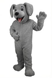 Fido Dog Mascot - Short fur / Grey mascot costume