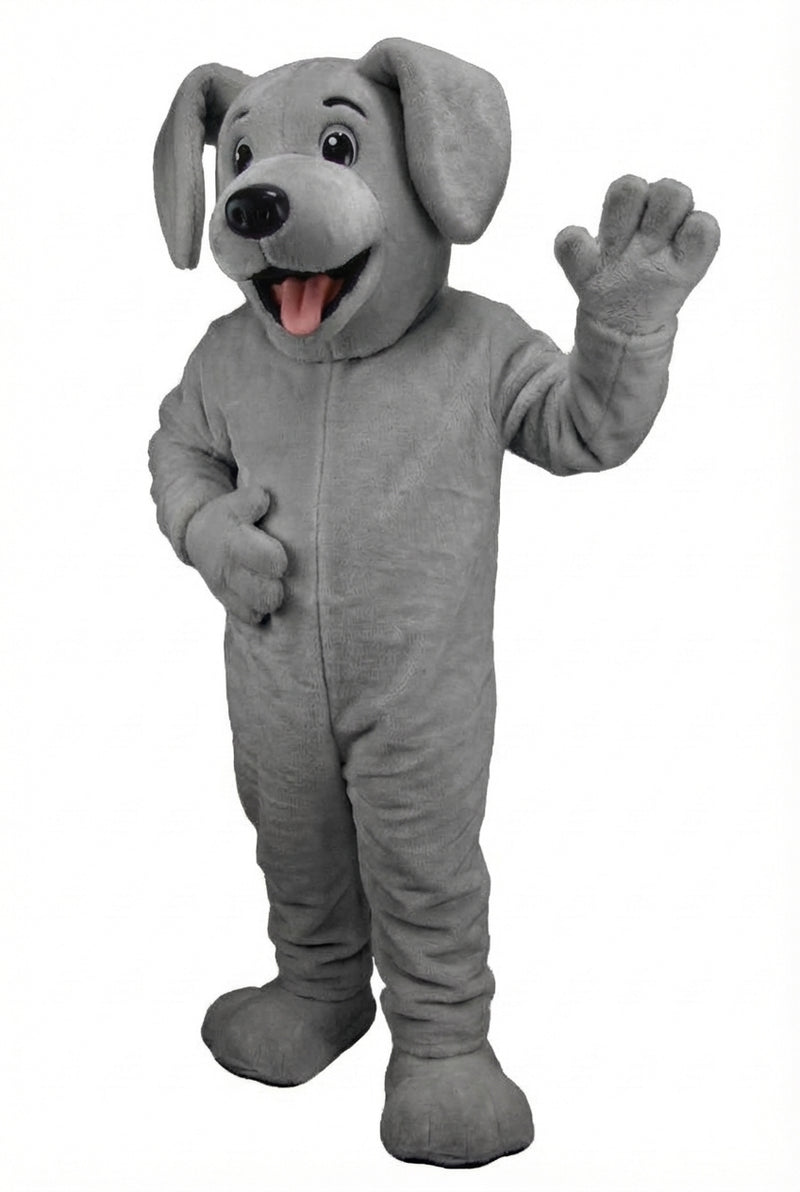 Fido Dog Mascot - Short fur / Grey mascot costume
