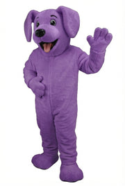 Fido Dog Mascot - Short fur / Purple mascot costume