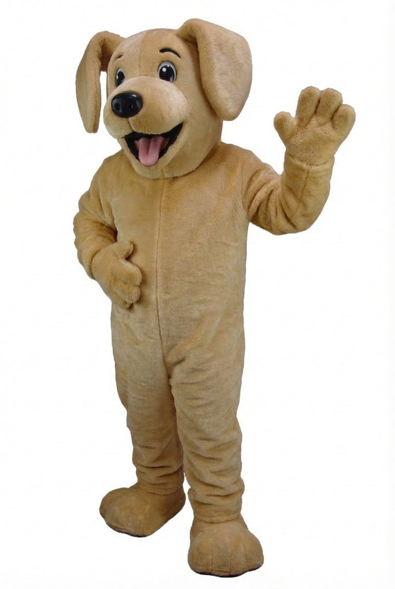 Fido Dog Mascot - Short fur / Tan mascot costume