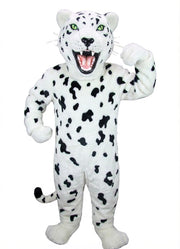 Fierce Black Panther Mascot - Short fur / Dalmatian mascot costume