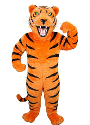 Fierce Black Panther Mascot - Short fur / Tiger mascot costume