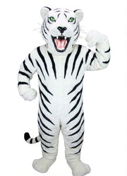 Fierce Black Panther Mascot - Short fur / Zebra mascot costume