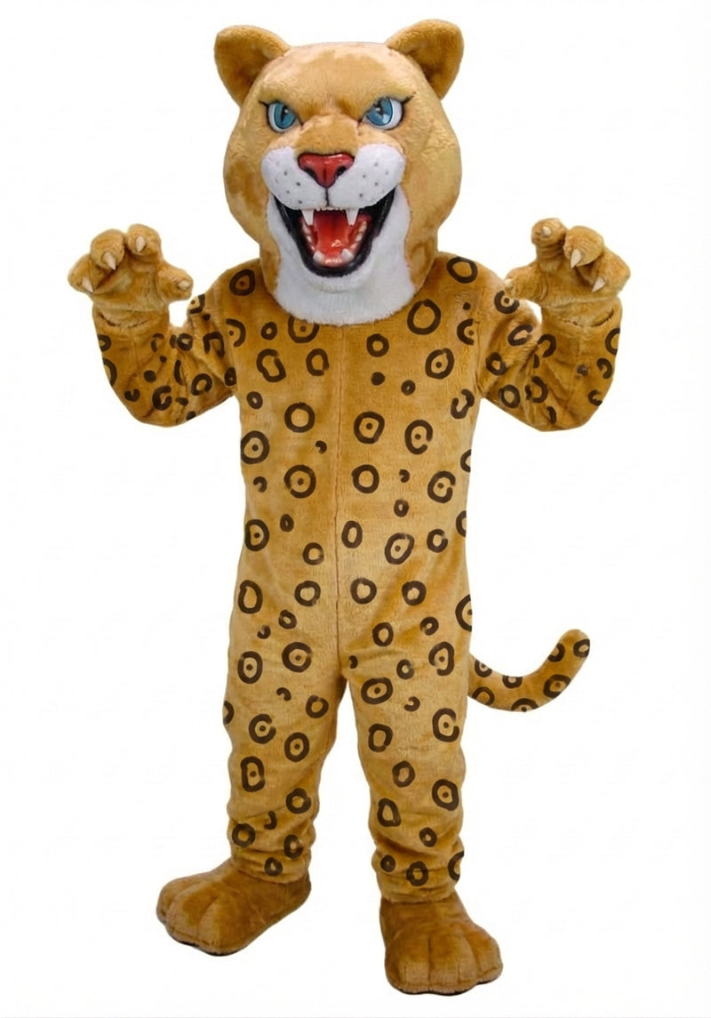 Fierce Leopard Mascot - Short fur / Jaguar mascot costume