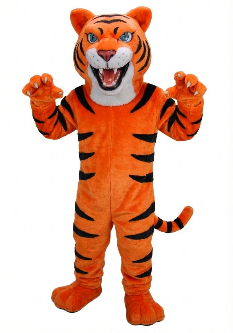 Fierce Leopard Mascot - Short fur / Tiger mascot costume