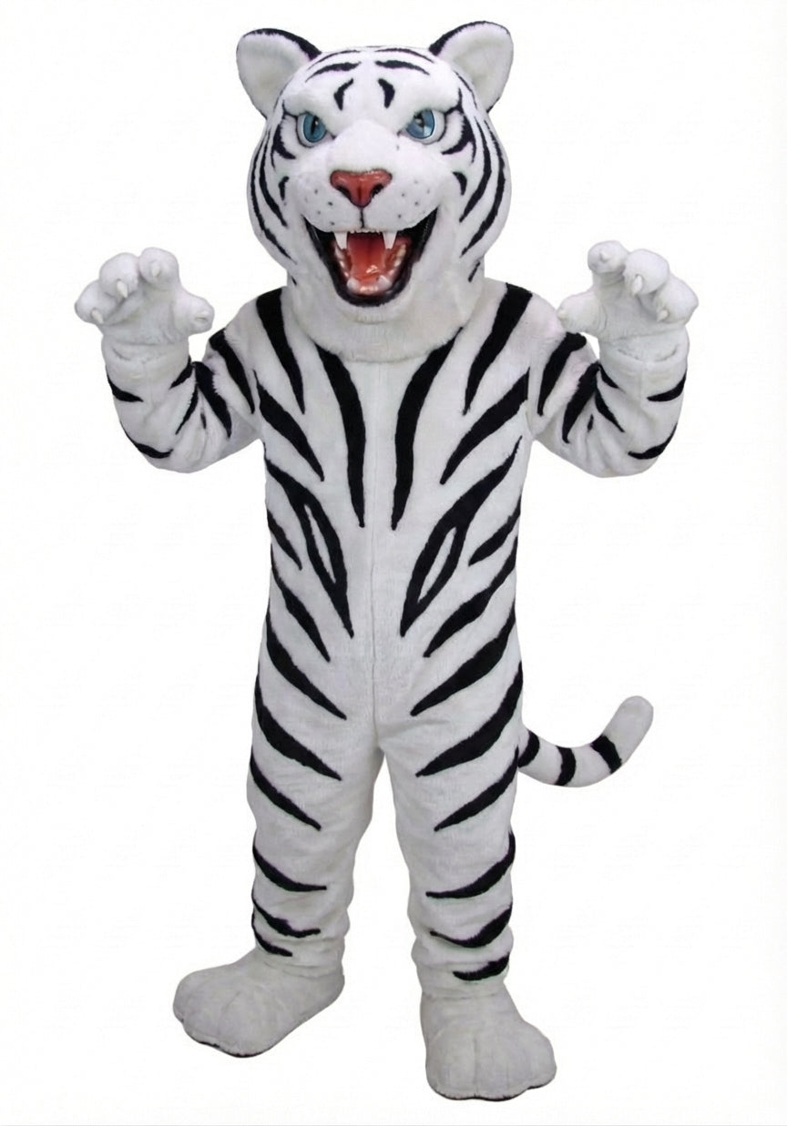 Fierce Leopard Mascot - Short fur / Zebra mascot costume