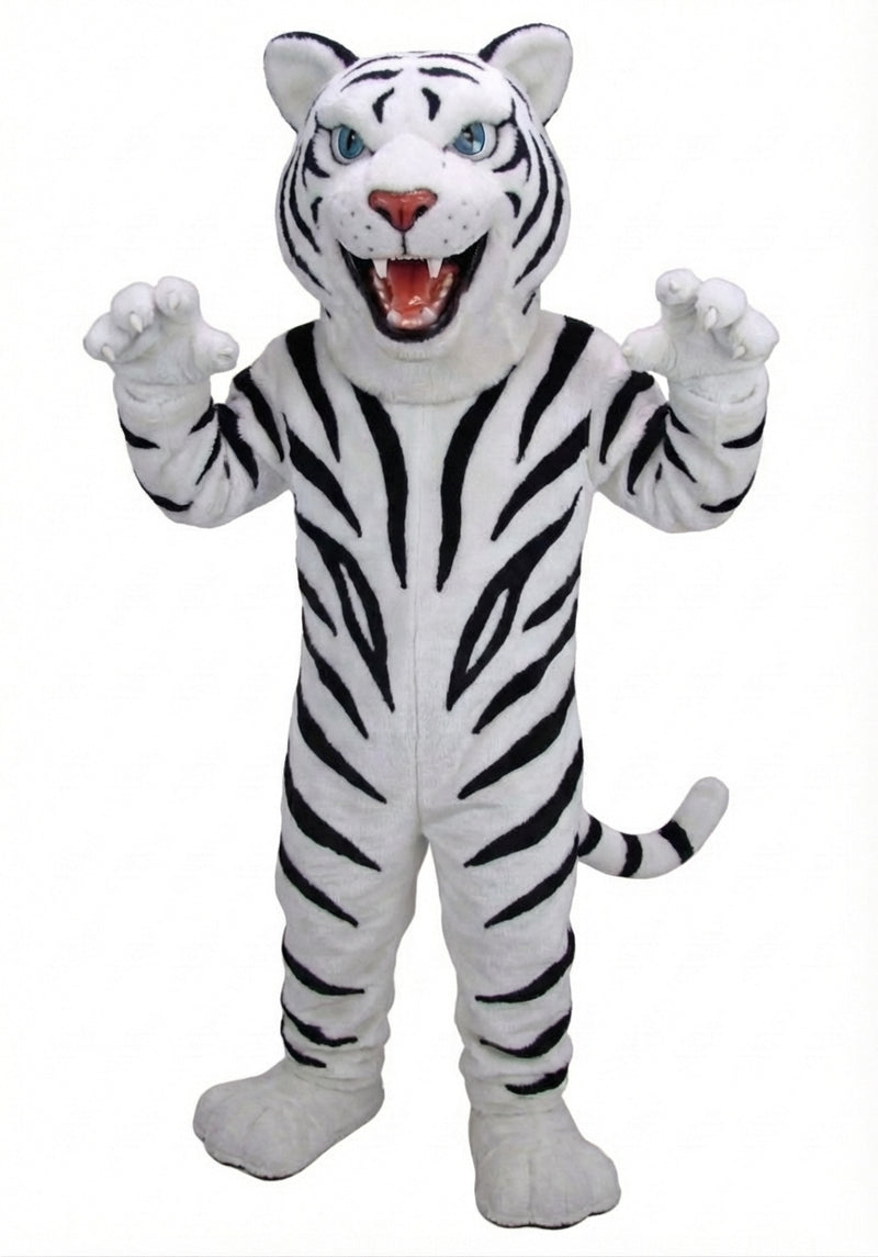 Fierce Leopard Mascot - Short fur / Zebra mascot costume