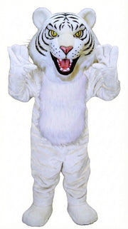 Fierce Wildcat Mascot Costume - Short fur / Albino Tiger mascot costume