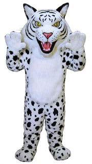 Fierce Wildcat Mascot Costume - Short fur / Dalmatian mascot costume