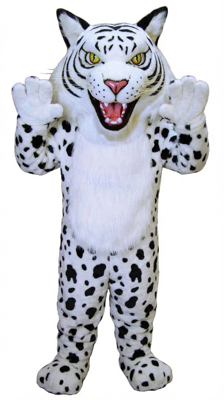 Fierce Wildcat Mascot Costume - Short fur / Dalmatian mascot costume