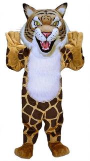 Fierce Wildcat Mascot Costume - Short fur / Giraffe mascot costume