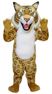Fierce Wildcat Mascot Costume - Short fur / Jaguar mascot costume