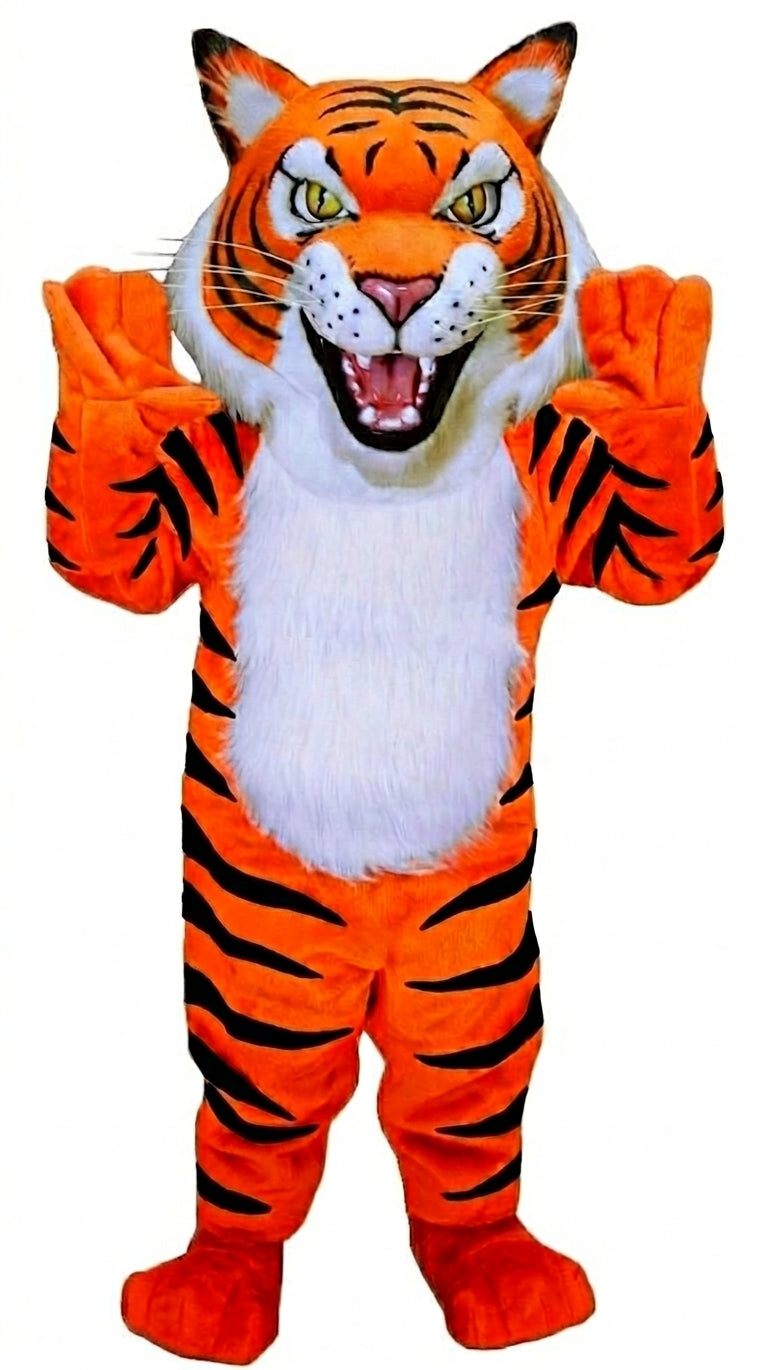 Fierce Wildcat Mascot Costume - Short fur / Tiger mascot costume