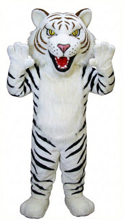 Fierce Wildcat Mascot Costume - Short fur / Zebra mascot costume
