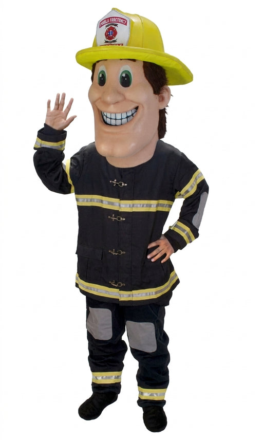 Fireman Mascot Costume - professional mascot costume from The Mascot Store
