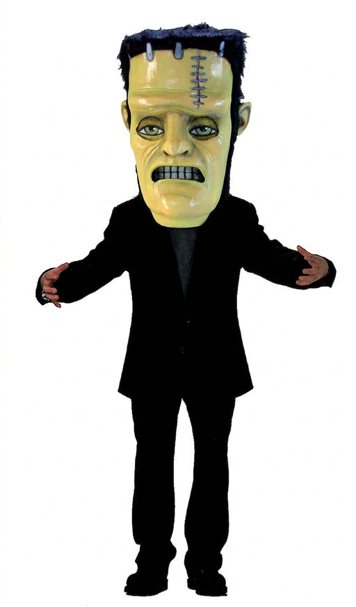 Frankenstein Monster Head Mascot Costume (Thermolite) - professional mascot costume from The Mascot Store