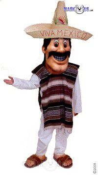 Friendly Mexican Mascot