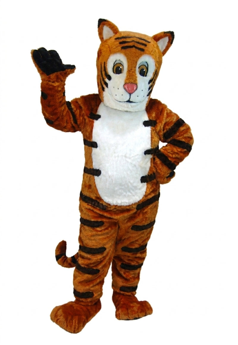Friendly Tiger Mascot Costume (Thermolite) - professional mascot costume from The Mascot Store