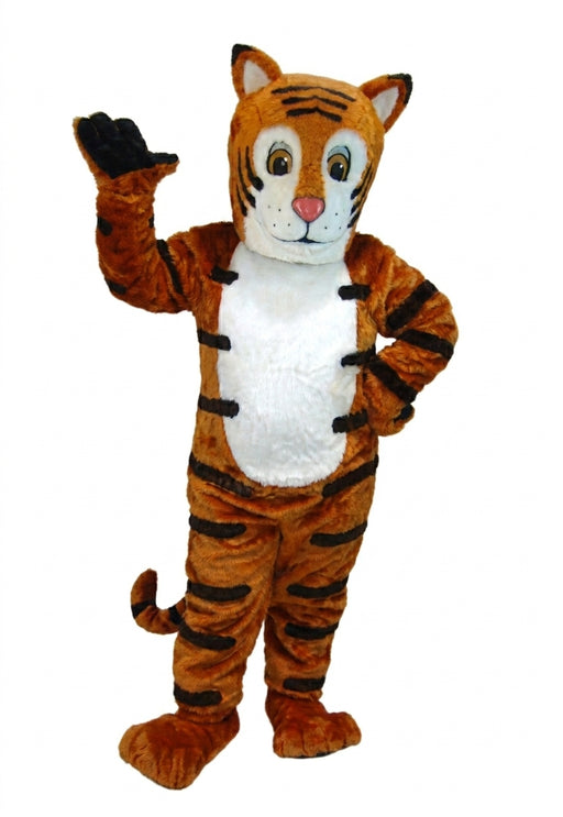Friendly Tiger Mascot Costume (Thermolite) - professional mascot costume from The Mascot Store