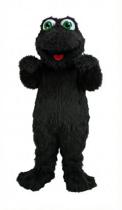 Frog Mascot (Thermolite) - Long fur / Black mascot costume