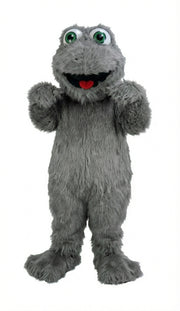 Frog Mascot (Thermolite) - Long fur / Grey mascot costume