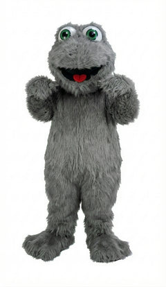 Frog Mascot (Thermolite) - Long fur / Grey mascot costume