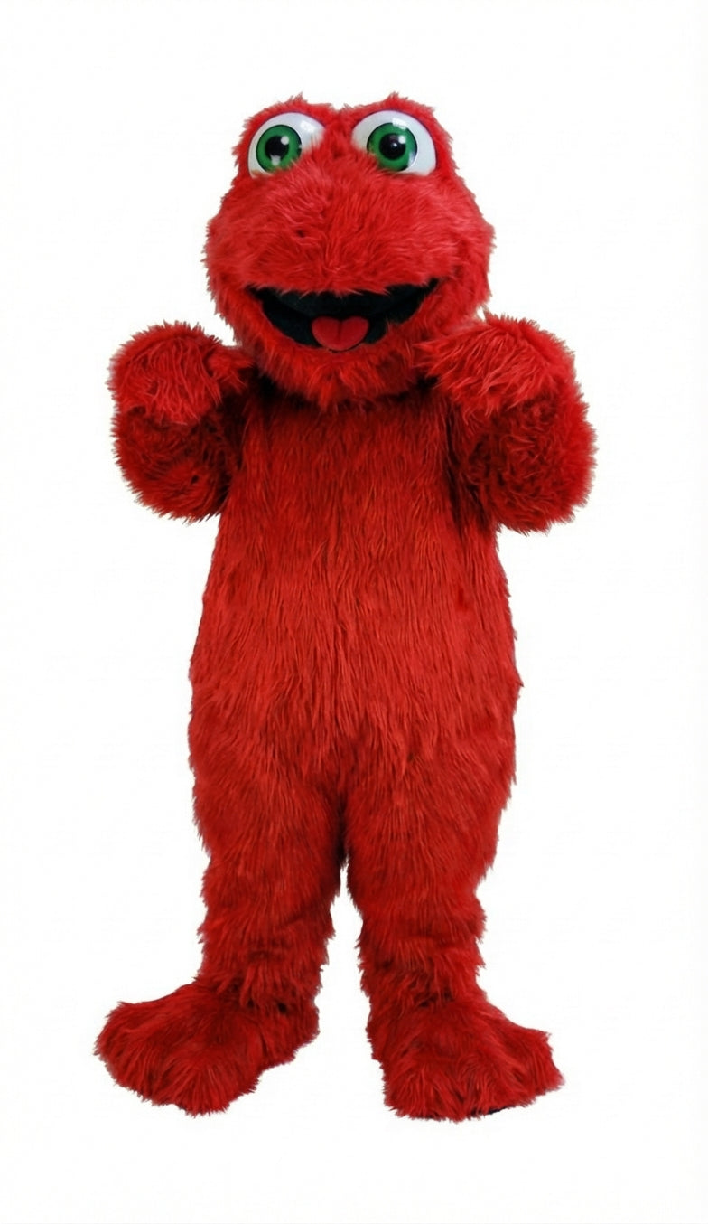 Frog Mascot (Thermolite) - Long fur / Red mascot costume