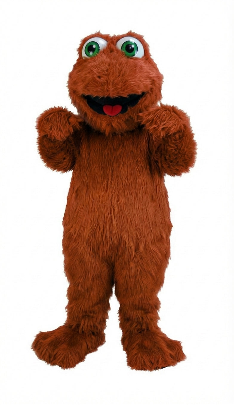 Frog Mascot (Thermolite) - Long fur / Rust mascot costume