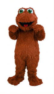 Frog Mascot (Thermolite) - Long fur / Rust mascot costume