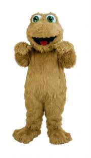 Frog Mascot (Thermolite) - Long fur / Tan mascot costume