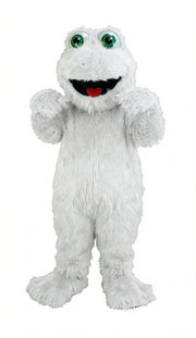 Frog Mascot (Thermolite) - Long fur / White mascot costume