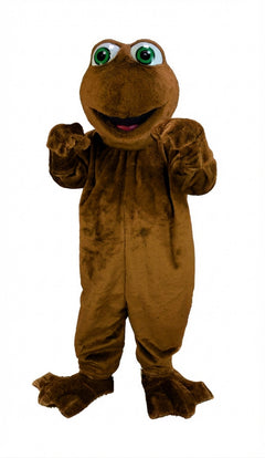 Frog Mascot (Thermolite) - Medium fur / Brown mascot costume