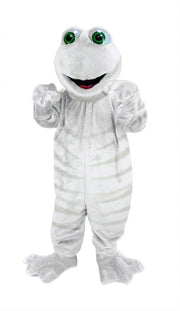 Frog Mascot (Thermolite) - Short fur / Albino Tiger mascot costume