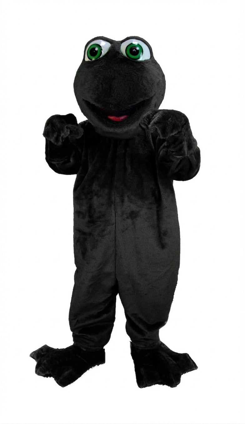 Frog Mascot (Thermolite) - Short fur / Black mascot costume