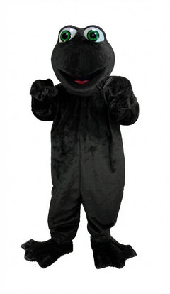 Frog Mascot (Thermolite) - Short fur / Black mascot costume