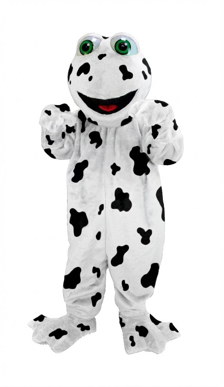 Frog Mascot (Thermolite) - Short fur / Dalmatian mascot costume