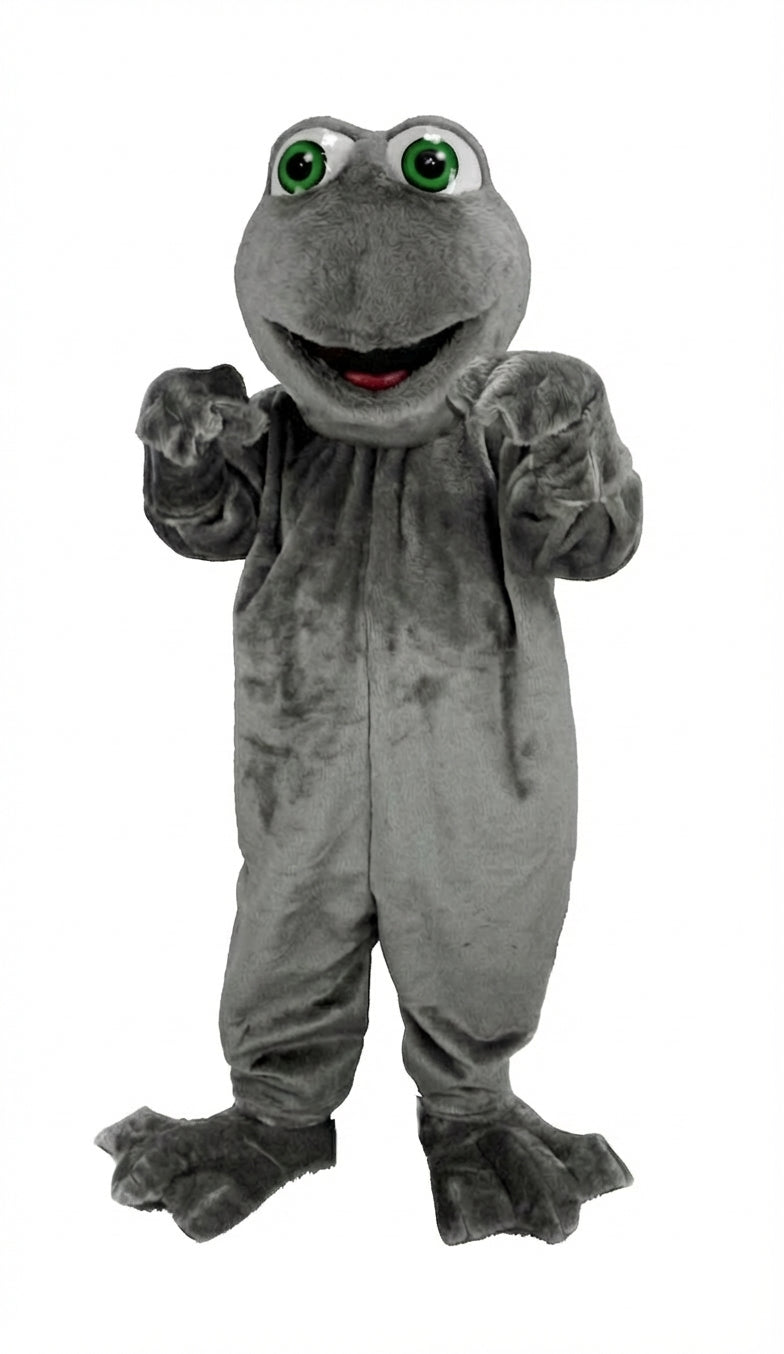 Frog Mascot (Thermolite) - Short fur / Grey mascot costume
