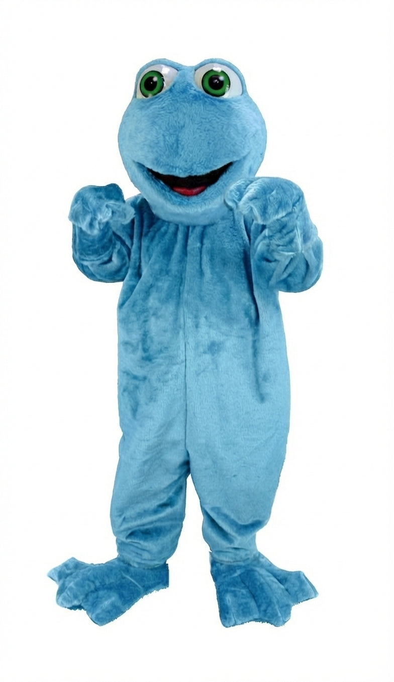 Frog Mascot (Thermolite) - Short fur / Light blue mascot costume