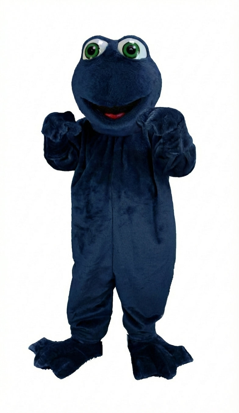 Frog Mascot (Thermolite) - Short fur / Navy Blue mascot costume