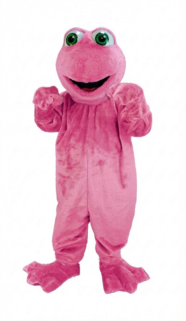 Frog Mascot (Thermolite) - Short fur / Pink mascot costume