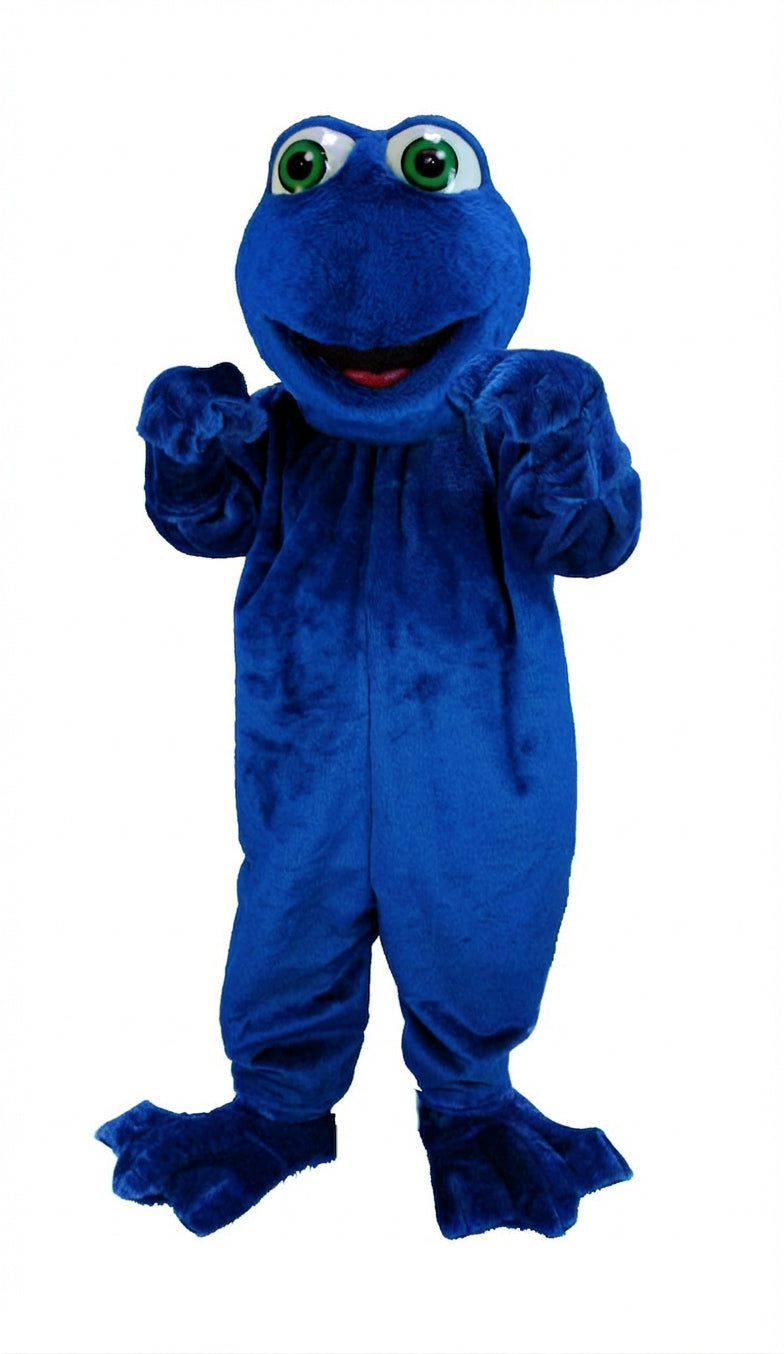 Frog Mascot (Thermolite) - Short fur / Royal blue mascot costume
